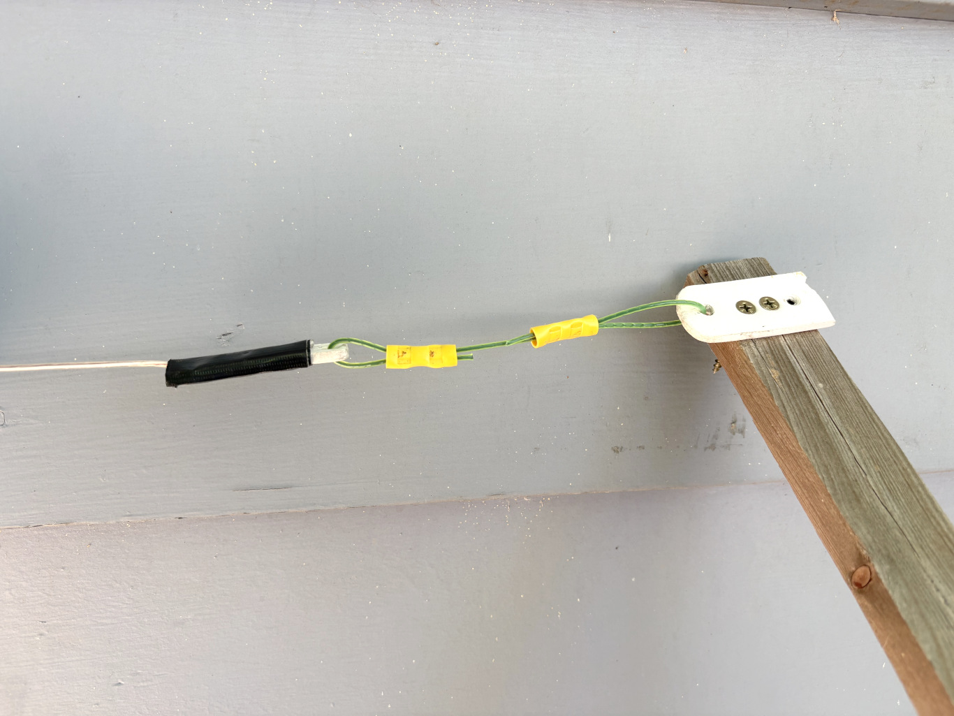 Repair using weed-whacker line